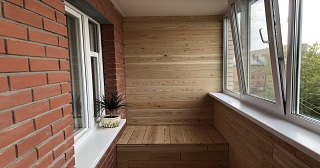 Отделка, остекление, утепление балконов в Димитровграде от 207 руб. м/2.