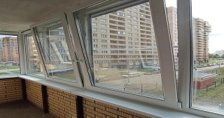 Остекление балкона Димитровград цена от 9817 руб. м/п. за 50 часов