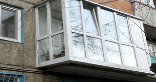 Остекление с выносом под ключ Димитровград, цена от 2584 руб.
